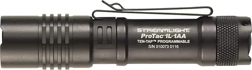 Vista 2 de Streamlight 88061 ProTac 1L-1AA - Luz táctica profesional de combustible dual, 350 lúmenes, color negro