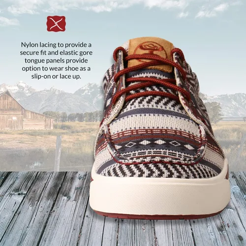 Vista 4 de Twisted X Hooey Lopers Zapatillas de lona para hombre
