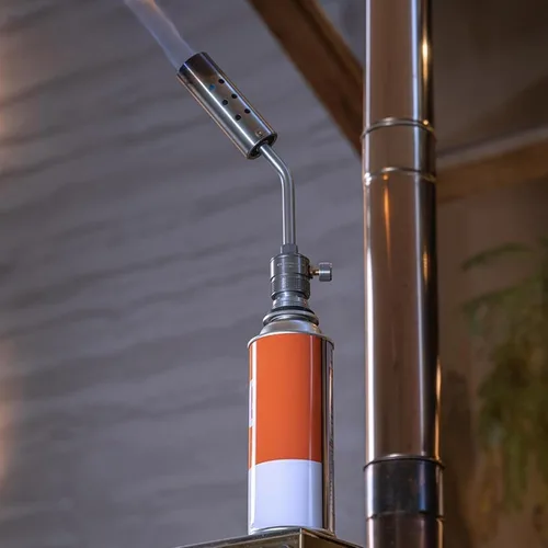 Vista 6 de Campingmoon - Convertidor de adaptador de butano a propano de 8 onzas, tipo boquilla, recipiente de butano a dispositivos de propano de 1 libra