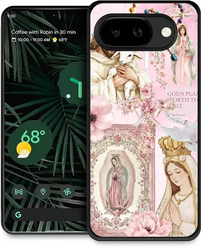 Vista 233 de Compatible con Google Pixel 4A 5G Mobile Case Creative Acrylic Back Panel Silicona Edge Case Slim Protección Especialmente para Google Pixel 4A 5G