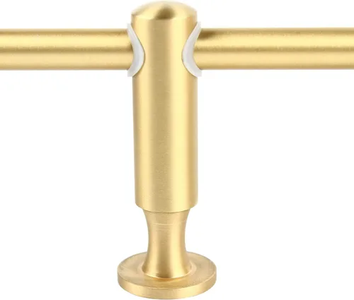 Vista 8 de Toallero – Percha giratoria para colgar en la pared, 6 ganchos (latón) para baño y sala de estar