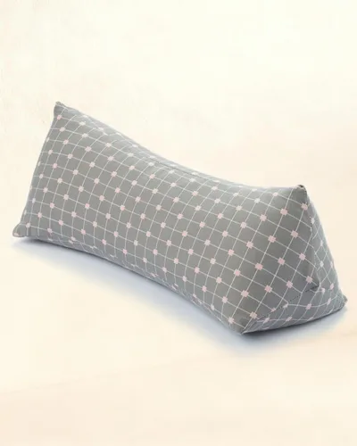Vista 13 de Almohada cervical de cuello redondo de trigo sarraceno, soporte cervical para personas que duermen de lado y espalda con funda extraíble lavable