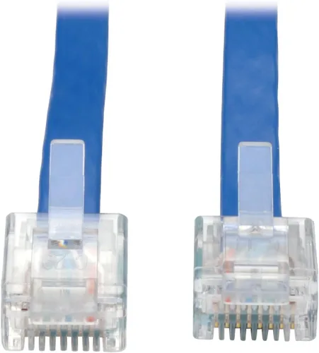 Vista 3 de Tripp Lite Cable de repuesto para consola Cisco, RJ45 32AWG (M/M ) 6 pies (N205-006-BL-FCR)