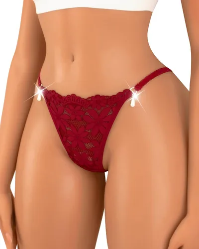 Vista 23 de Banamic Tangas de G-String para Mujer, Bragas T Back, Ropa Interior Sexy y Transpirable negro 258