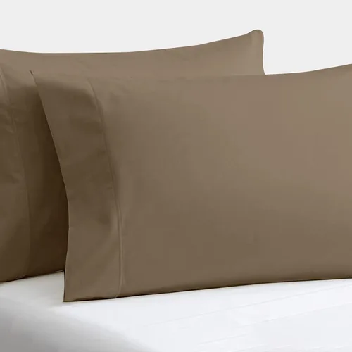 Vista 8 de Juego de 2 fundas de almohada de 600 hilos, 100% algodón egipcio de fibra larga, fundas de almohada suaves y duraderas, fundas de almohada suaves