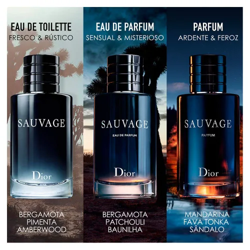 Vista 5 de Dior Sauvage Perfume spray para hombres 3.4 onzas