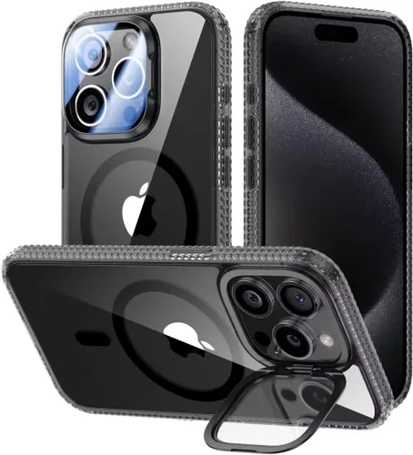Vista 29 de VOFATA [Protección Completa Mejorada de la Cámara] para Funda iPhone Air con Cubierta de Cámara con Soporte [Compatible con MagSafe][Protección