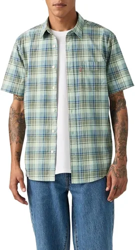 Vista 17 de Levi's - Camisa clásica de manga larga con 1 bolsillo con botones para hombre Caviar