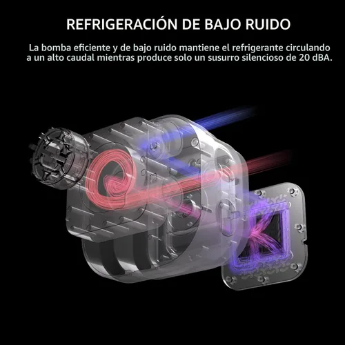 Vista 7 de [Usado] Corsair Nautilus 240 RS ARGB Enfriador de CPU líquido – 240mm AIO – Bajo ruido – Conexión directa a la placa base – Daisy-Chain – Intel LGA