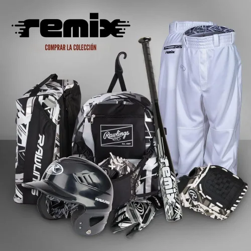 Vista 7 de Rawlings Remix Backpack Equipment Bag T-Ball & Youth Softball Multiple