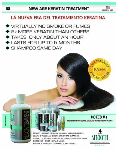 Vista 2 de Tratamiento de queratina de próxima generación - 18.0oz - Para cabello grueso.