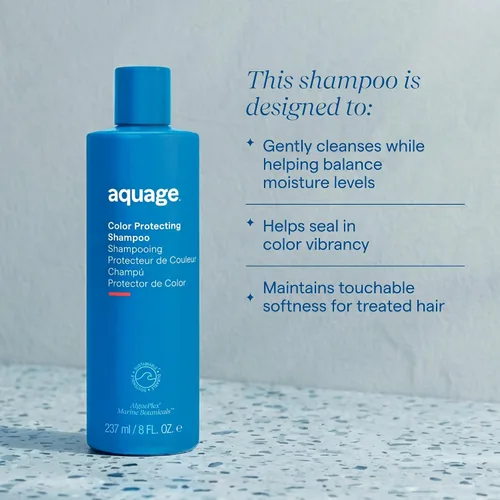 Vista 3 de Aquage Champú protector del color 8 Fl Oz