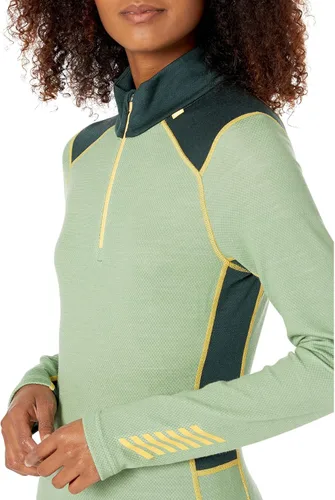 Vista 3 de Helly-Hansen Camisa LIFA Merino de peso medio con cremallera de 12 para mujer