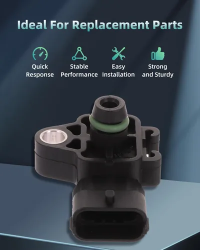 Vista 2 de SCITOO Sensor de presión absoluta del colector AS372 2PCS apto para 2008-2009 para Buick Allure 2014 para Buick Enclave