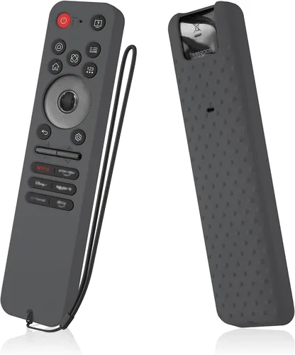Vista 8 de Funda de silicona con control remoto para LG MR25GA, compatible con televisores inteligentes LG OLED 2025 C5, B5, G5, M5, con cordón (negro)