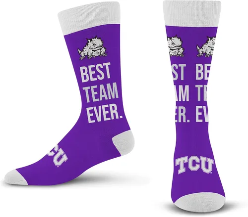Vista 13 de For Bare Feet NCAA Unisex Best Team Ever Crew Sock Ncaa