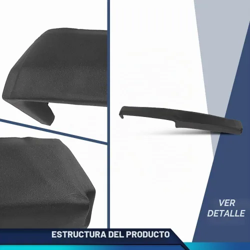 Vista 5 de PIT66 Cubierta de bisel de tablero TPE negra compatible con Buick Apollo/Olds Omega 1972-1974 Compatible con Chevy Chevy II/Chevy Nova 1969-1974