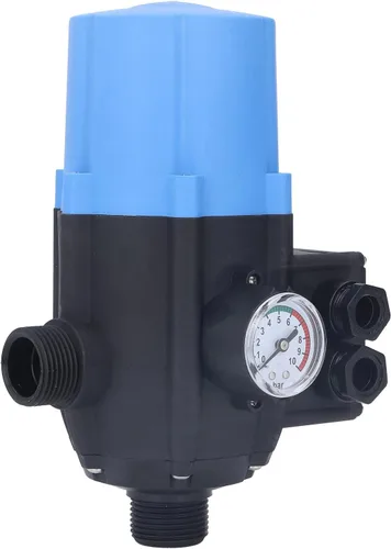 Vista 4 de Interruptor de control de presión, controlador automático inteligente de bomba con protección de funcionamiento seco para bombas de jardín ABS IP65