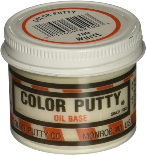 Vista 19 de Color Putty Company Tarro de masilla color número 100, blanco, de 1 libra., 140