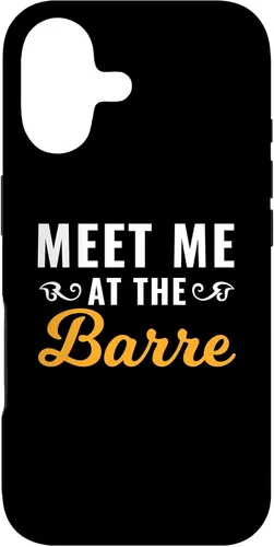 Vista 32 de Ballet Meet Me at The Barre for Ballerina Trainer Dancing Case for iPhone 16