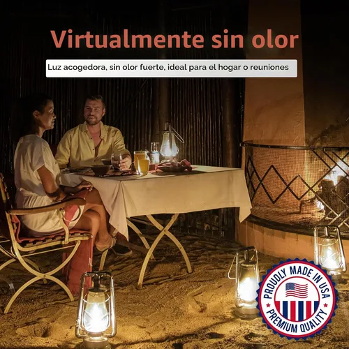 Vista 3 de Firefly Aceite para lámpara de parafina Wick Fed Devices, Up To 100 Hours, Indoor And Covered Outdoor Use, Alternative To Kerosene Fuel, Virtually