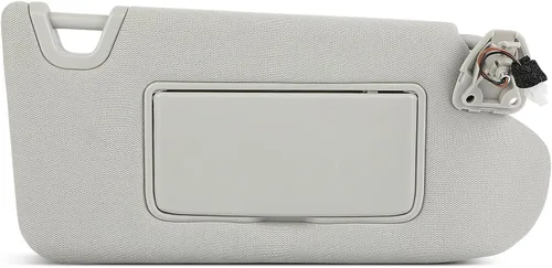 Vista 23 de Visor de sol para pasajero derecho gris sin techo solar para 2002-2005 para Dodge para Ram 1500, 2003-2005 para Dodge para Ram 2500, 2003-2005