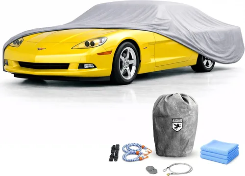 Vista 17 de Chevrolet Corvette - Funda de coche para C1 (1953-1957), resistente a los arañazos, cubierta de automóvil para interiores, material ultra suave