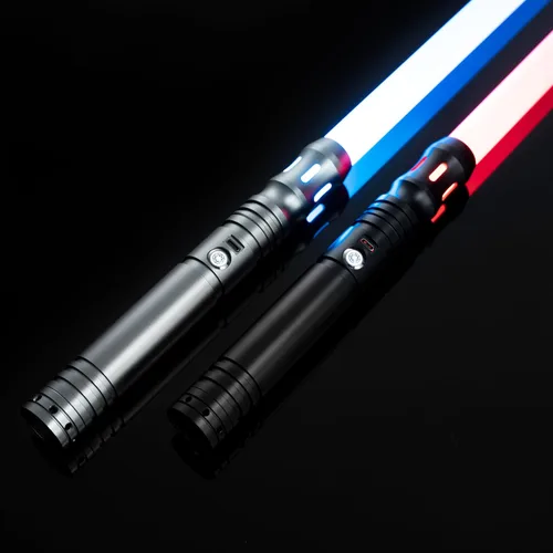 Vista 13 de CUSTOM SABER Sable de luz RGBX de balanceo suave, control de movimiento para encender/apagar la hoja, sable de luz con 16 fuentes de sonido