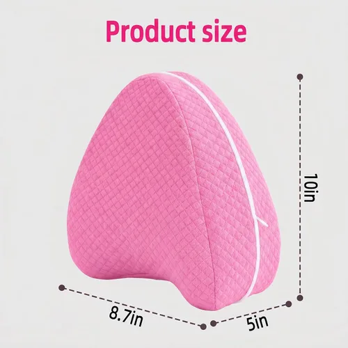 Vista 4 de 2 fundas de almohada de repuesto para patas Contour Legacy, lavable con cremallera, ligera y suave, solo funda (rosa melocotón)