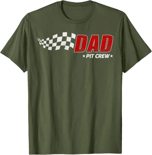 Vista 51 de Dad Pit Crew Race Car Birthday Family Matching Pit Crew Camiseta Pit Crew