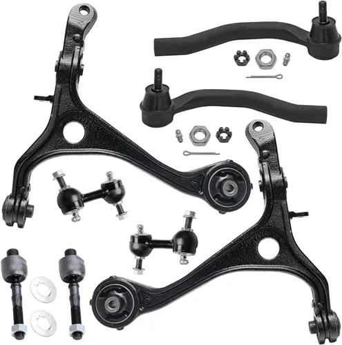 Vista 419 de Detroit Axle - Kit de brazos de control de extremo de 8 piezas para Toyota 2001-2003 Highlander 2002-2003 Camry Lexus ES300, 2 conjuntos de brazos