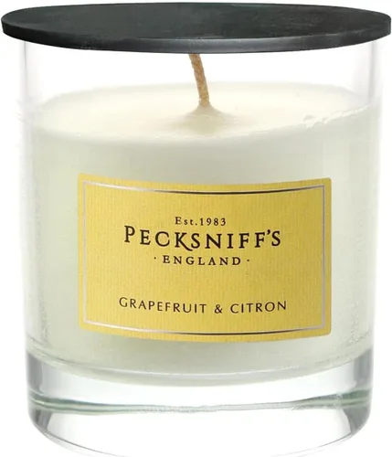 Vista 30 de Pecksniffs - Vela perfumada de ámbar negro y madera Oud 1 mecha, 6.49 onzas