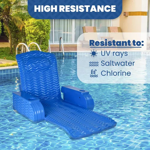 Vista 3 de Cococabana Paradise - Silla de piscina de espuma Modelo 2023 - Más grande y mejor que antes Silla de espuma de lujo para adultos y niños