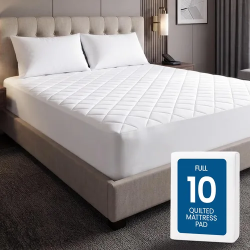 Vista 18 de Utopia Bedding - Cubrecolchón acolchado y ajustado, tamaño individual, protector y cubierta elástica para colchón con bolsillo profundo que se Azul