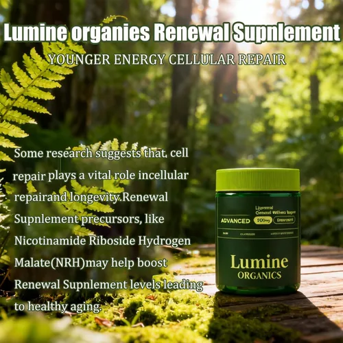 Vista 2 de 1PCSLumine Organics Suplemento NDA+, cápsulas de suplemento liposomal con ribósido de nicotinamida, resveratrol y quercetina Alternativa NMN