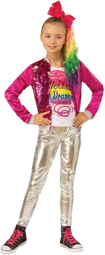 Vista 2 de Rubie's JoJo Siwa - Disfraz infantil de Hold The Drama, talla M