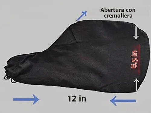 Vista 2 de Bolsa de polvo universal para lijadora Sierra de inglete Diagonal vio Edge