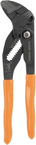 Vista 10 de Klein Tools D5317 Llave de alicates compacta, llave de alicates ajustable multiusos de alto apalancamiento con mordazas lisas, 7 pulgadas