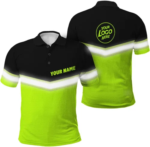 Vista 21 de Uniform Company - Polo reflectante de alta visibilidad para hombres y mujeres, polo de seguridad, ropa de trabajo para trabajadores