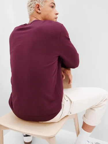 Vista 2 de GAP Sudadera de forro polar con logotipo para hombre