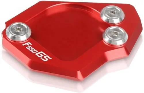 Vista 4 de Almohadilla de soporte lateral de motocicleta para B&MW F700GS F650GS F700 F650 GS F 700 650 GS 2008-2017 2009 Soporte lateral de bicicleta Soporte