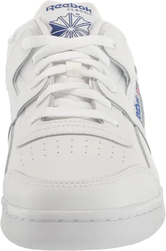 Vista 2 de Reebok Classics Workout Plus MU DV4312 Tenis para hombre (rojo Cantónblanco)