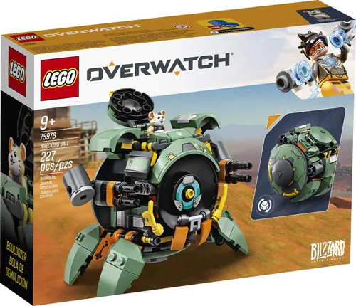 Vista 4 de LEGO Overwatch Wrecking Ball 75976 Kit de construcción, juguete Overwatch para niñas y niños de 9 años en adelante (227 piezas)