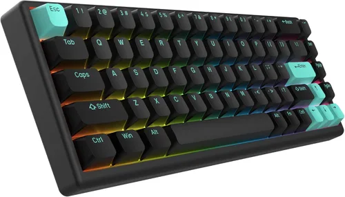 Vista 4 de ARBITER Polar 65 - Teclado de juegos magnético CNC con disparo rápido, interruptores de efecto Hall, marco de aluminio CNC, disparo rápido, 65%