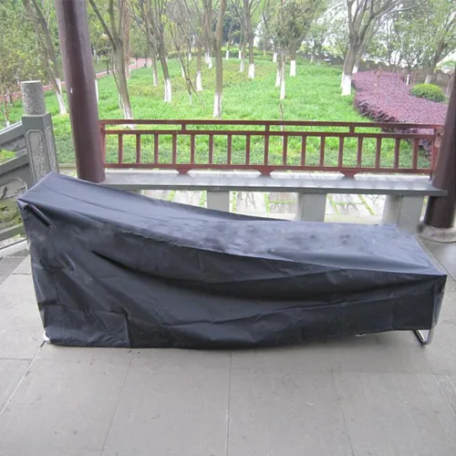 Vista 7 de FLR Funda impermeable para silla de patio, a prueba de polvo, protección para muebles de jardín y exteriores