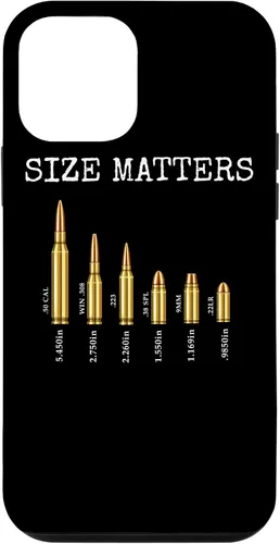 Vista 16 de Ammo & Gun Lover Shirt, Size Matters, Bullets & Caliber Case for iPhone 17