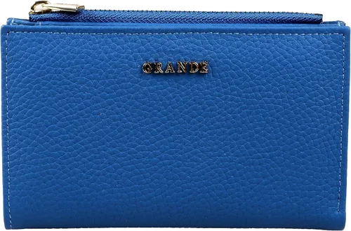 Vista 52 de Grande -2804 Cartera para mujer, Naranja, Minimalista