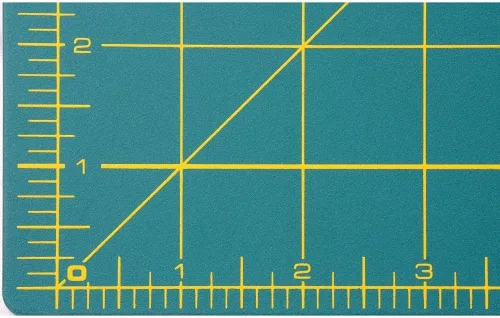 Vista 4 de Tapete de cortar Olfa con diseño reticulado