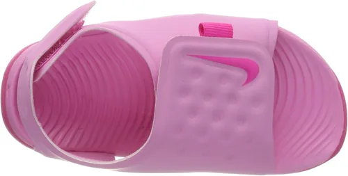 Vista 5 de Nike Sandalias de ajuste de rayos solares para niños pequeños y grandes, NegroBlanco