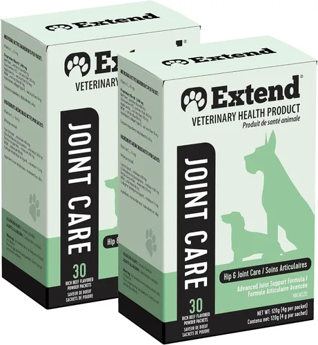 Vista 10 de Suplemento para perros Extend, cuidado de articulaciones para perros, suministro para 1 mes, glucosamina para perros con MSM y ácido ascórbico